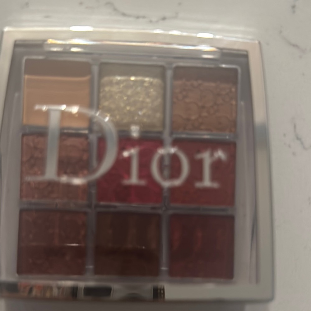 Dior Eyeshadow Palette - Red, Gold, Brown Hues